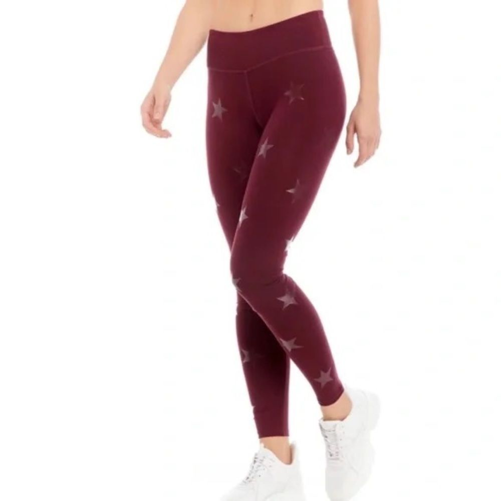 Jessica Simpson The Warm Up Star Leggings Size Small
